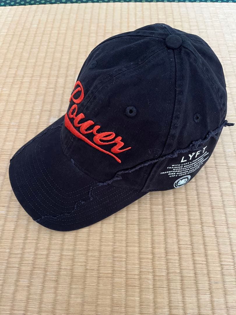 チンクル　LÝFT × POWER HOUSE GYM キャップ