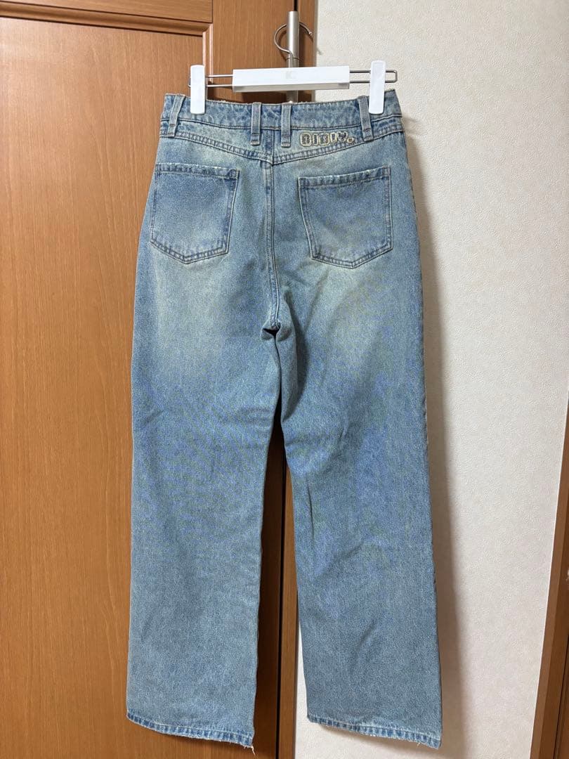 bibiy FADED DENIM デニム　ジーンズ