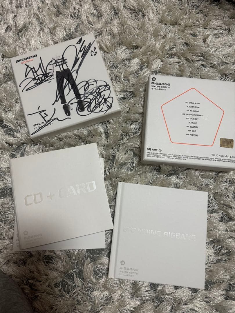 激レア！ビックバン直筆サイン入りCD