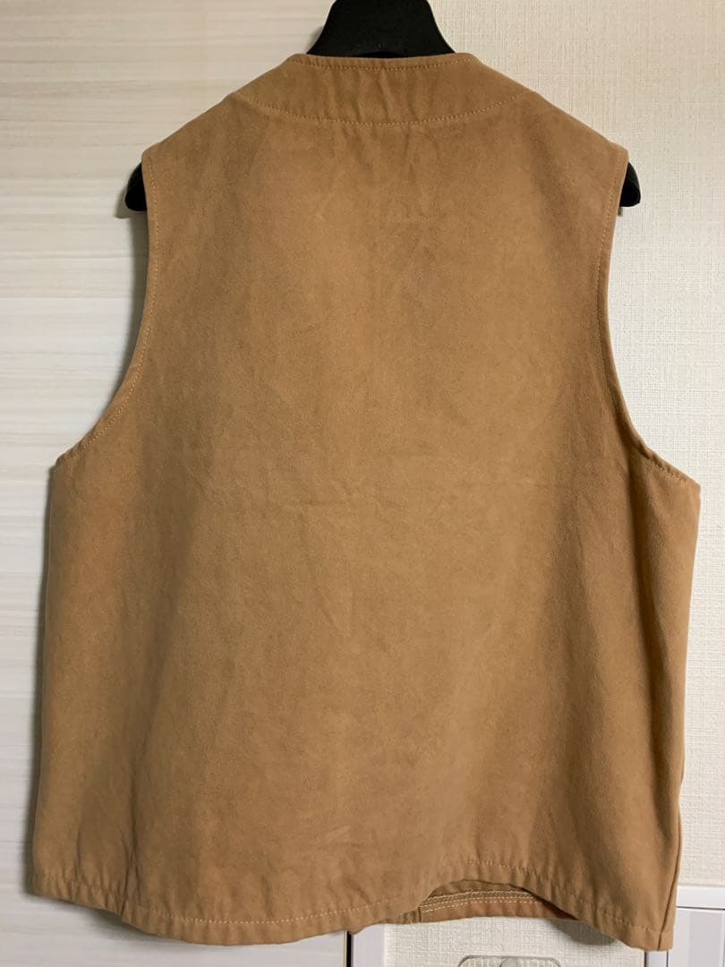 FILSON \"MOLESKIN VEST キャメル\"