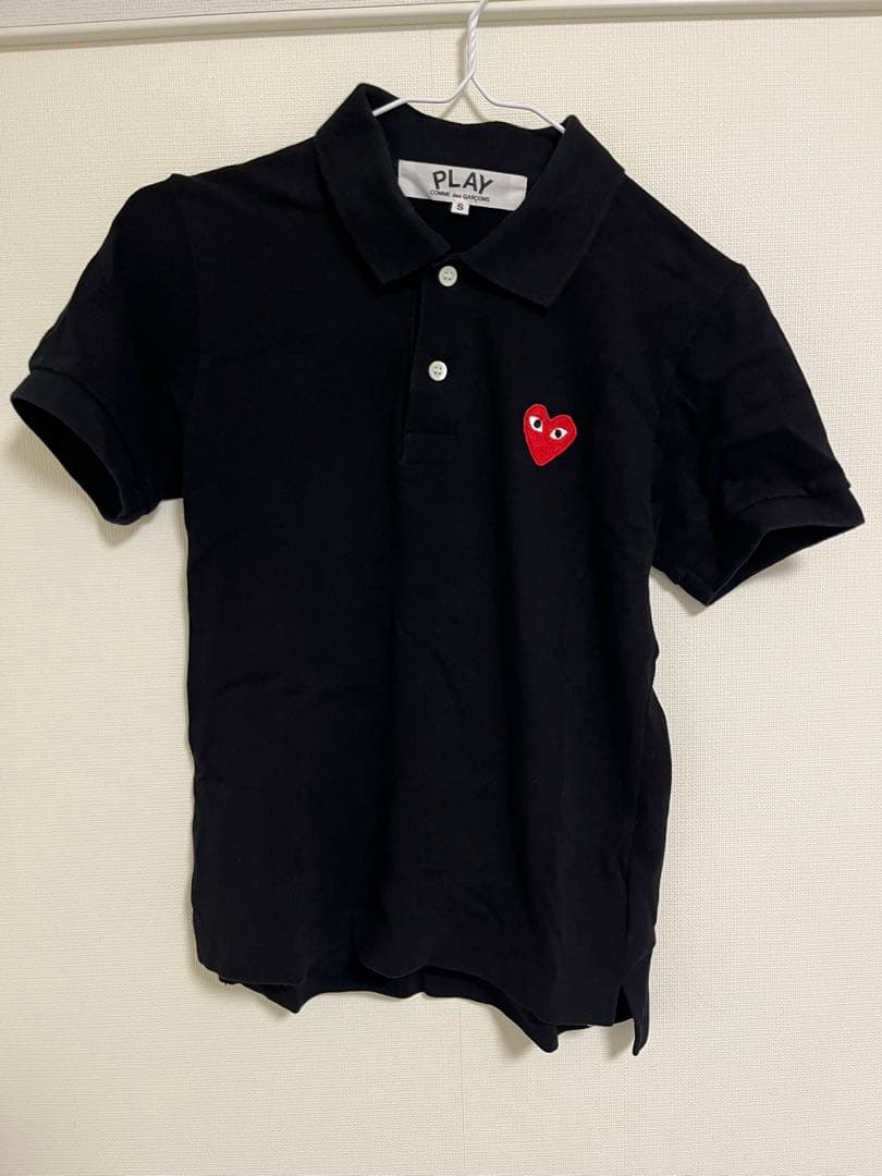 PLAY COMME des GARCONS ブラックポロシャツ