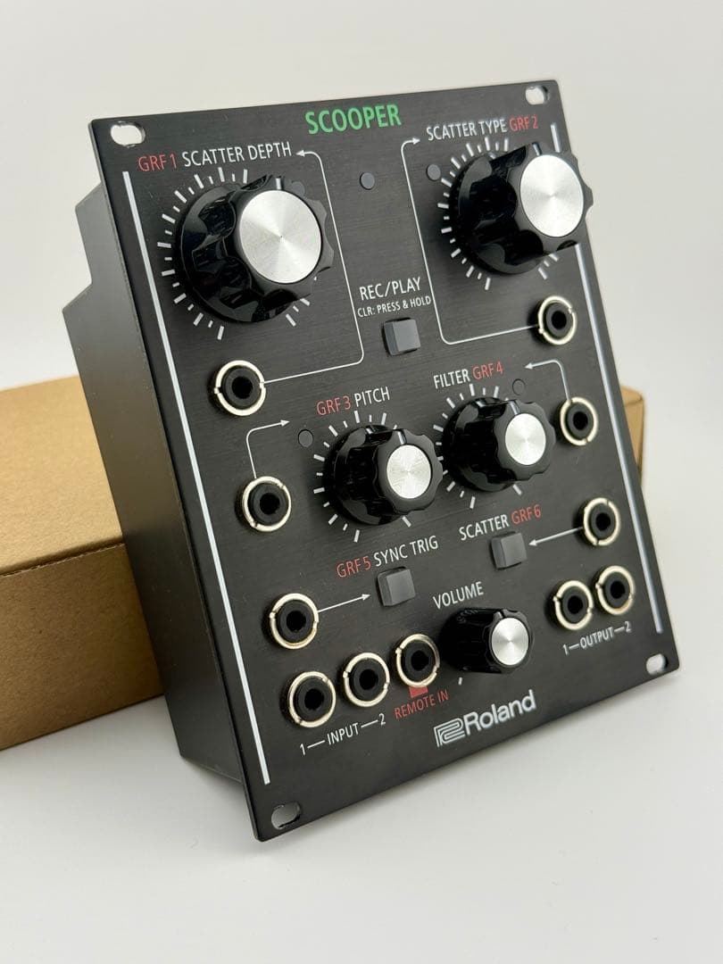 Roland AIRA モジュラーシンセ　scooper dtm daw