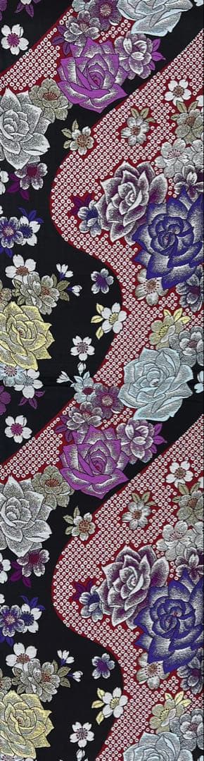 振り袖　フルセット　別誂長襦袢　大正ロマン　くすみ系小物類　刺繍入り　822