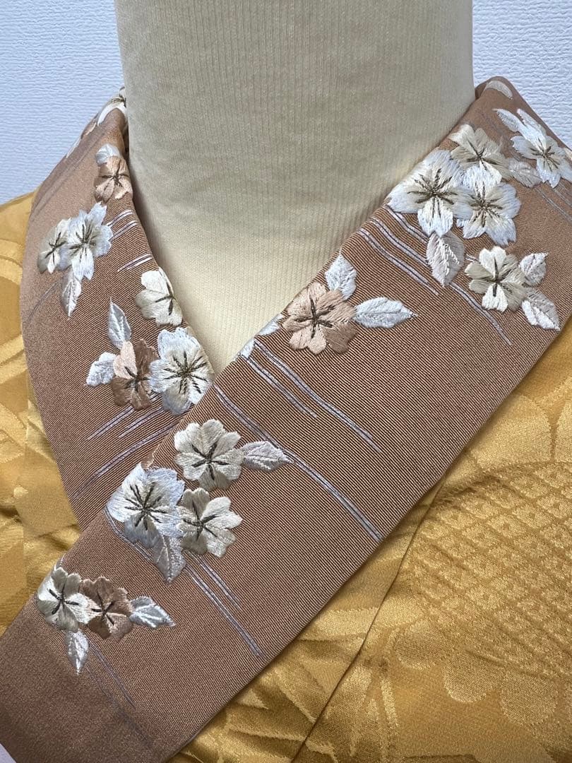 振り袖　フルセット　別誂長襦袢　大正ロマン　くすみ系小物類　刺繍入り　822