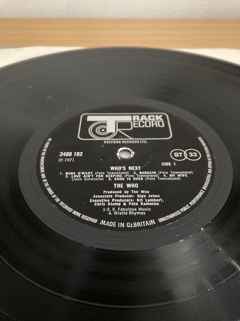 The Who / Who’s next UKオリジナル盤