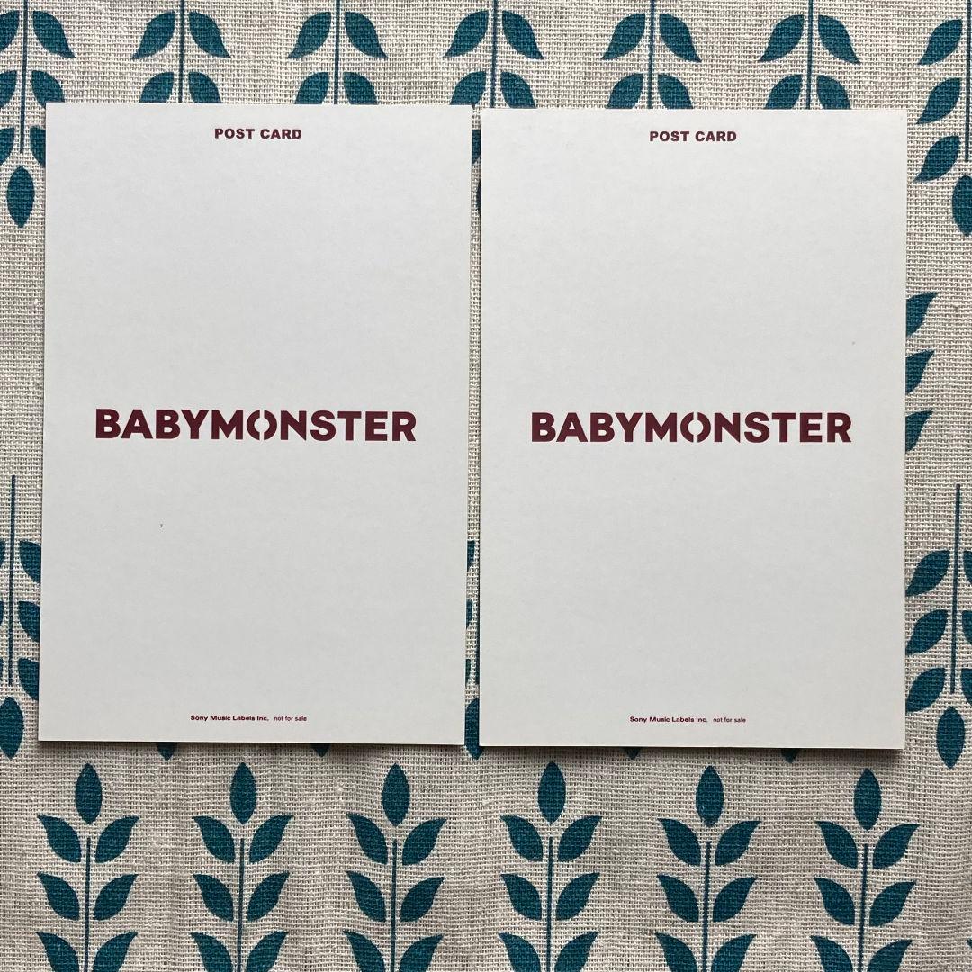 ラミ BABYMONSTER ベビモン B賞 5/11/12 ポストカード