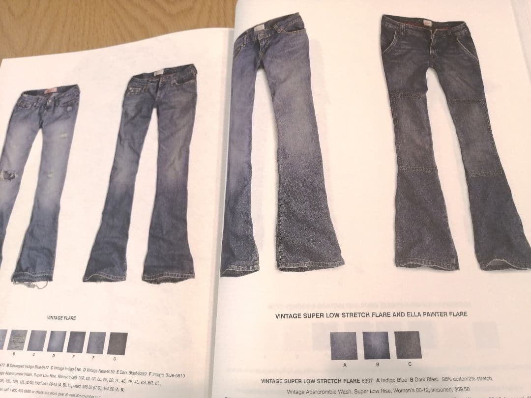 レア】ブルースウェーバーアバクロ AbercrombieandFitchカタログ