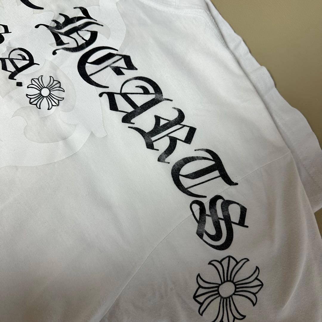 クロムハーツ　ロゴ　Tシャツ　半袖　サイズL