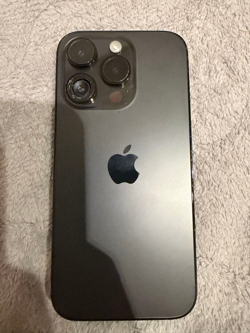 iPhone14pro 128GB カラー　ブラック カメラ壊れてます