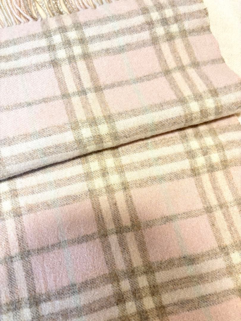 BURBERRY バーバリー マフラー カシミヤ100% チェック