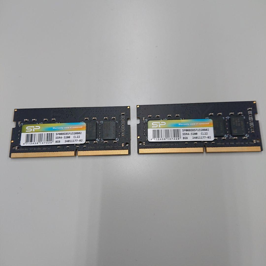 【中古品】 SiliconPower DDR4-3200 16GB（8GBx2）