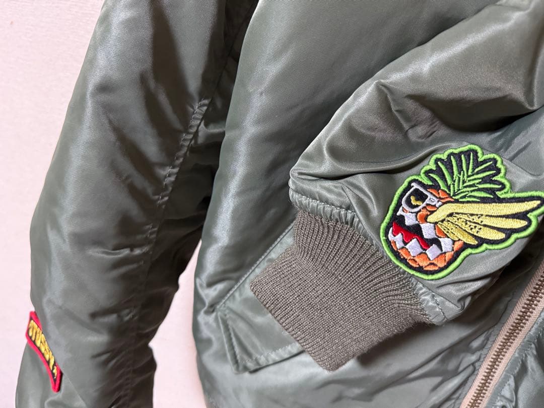 STUSSY MA-1 サイズL