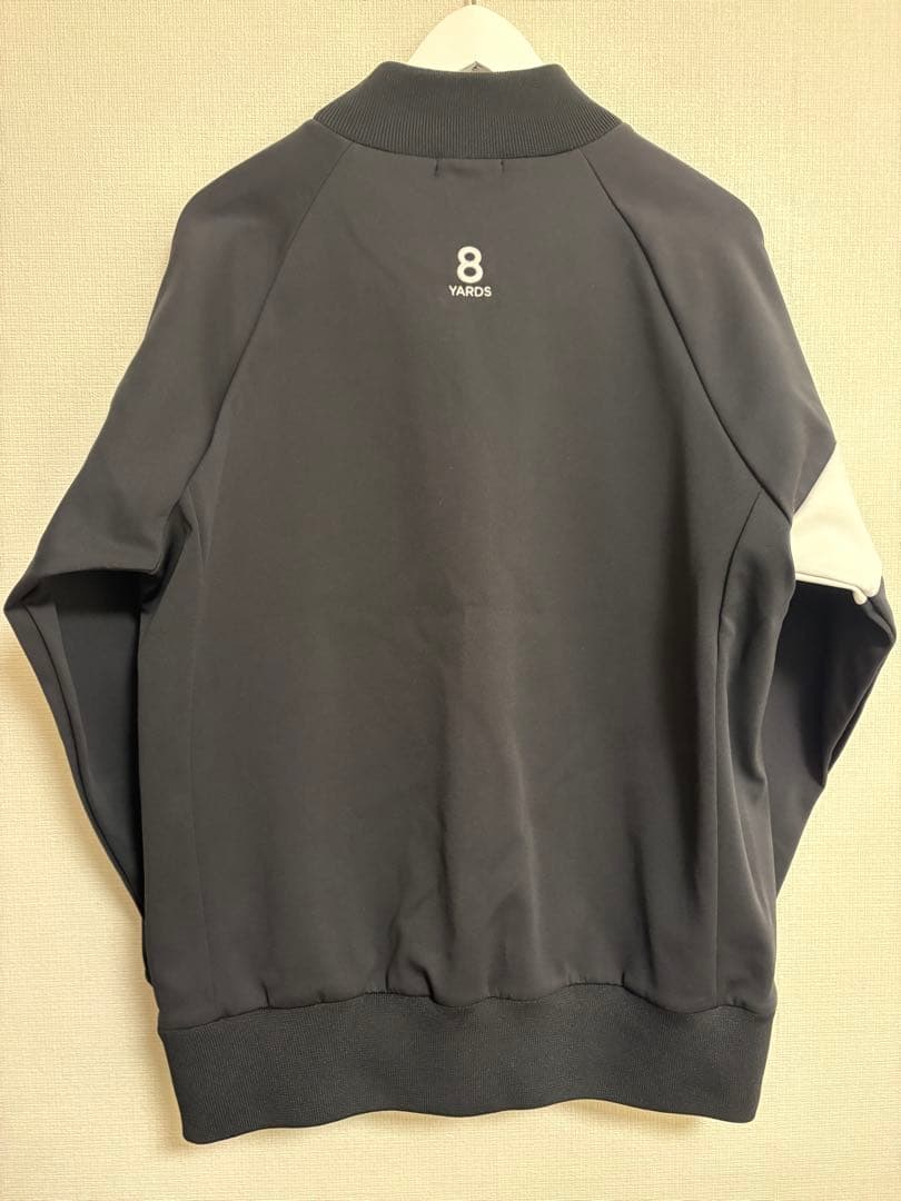 8YARDS☆モックネックプルオーバー XLサイズブラック