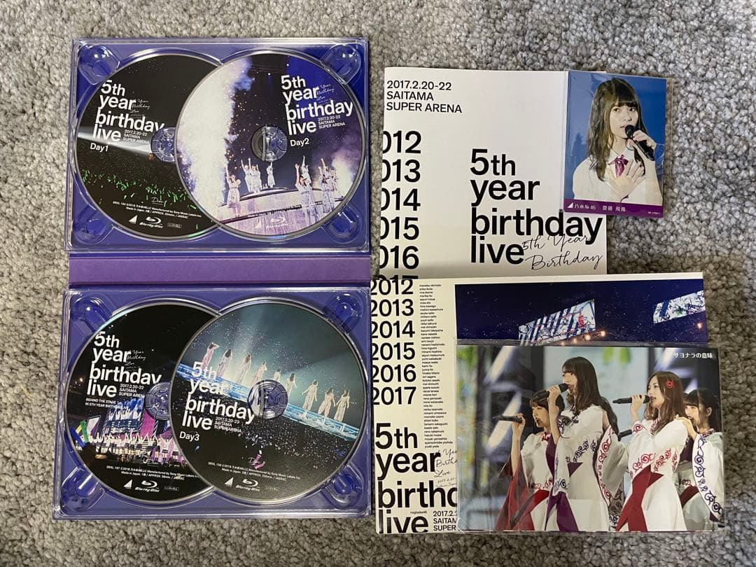 乃木坂46 5th YEAR BIRTHDAY LIVE  ライブDVD