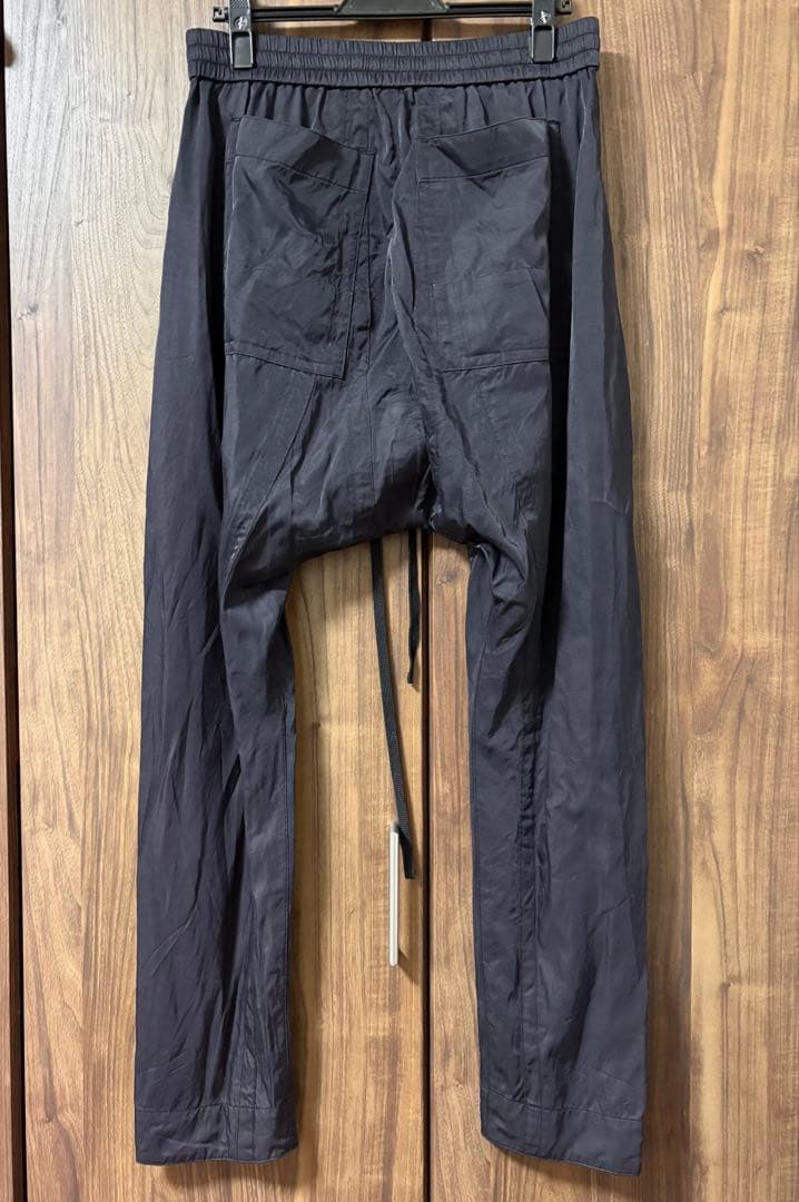 MA_JULIUS エムエーユリウス シームドサルエルパンツ 2 黒