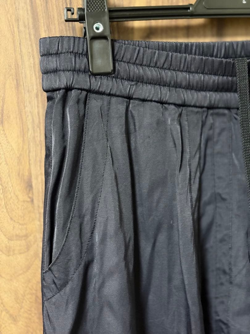 MA_JULIUS エムエーユリウス シームドサルエルパンツ 2 黒