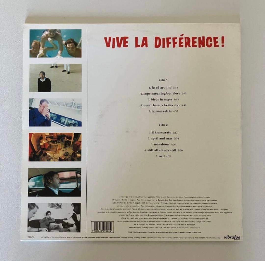 Eggstone Vive La Différence! レコード LP