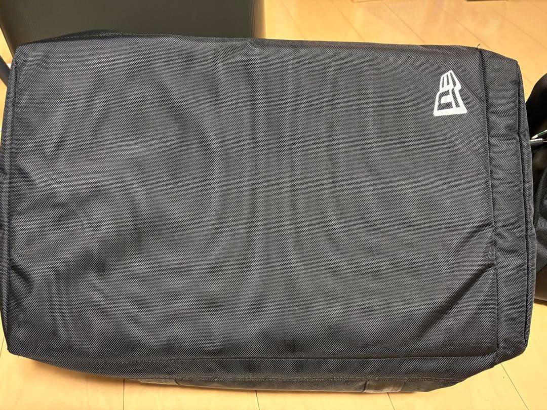 New Era ブラック ボストンバッグ