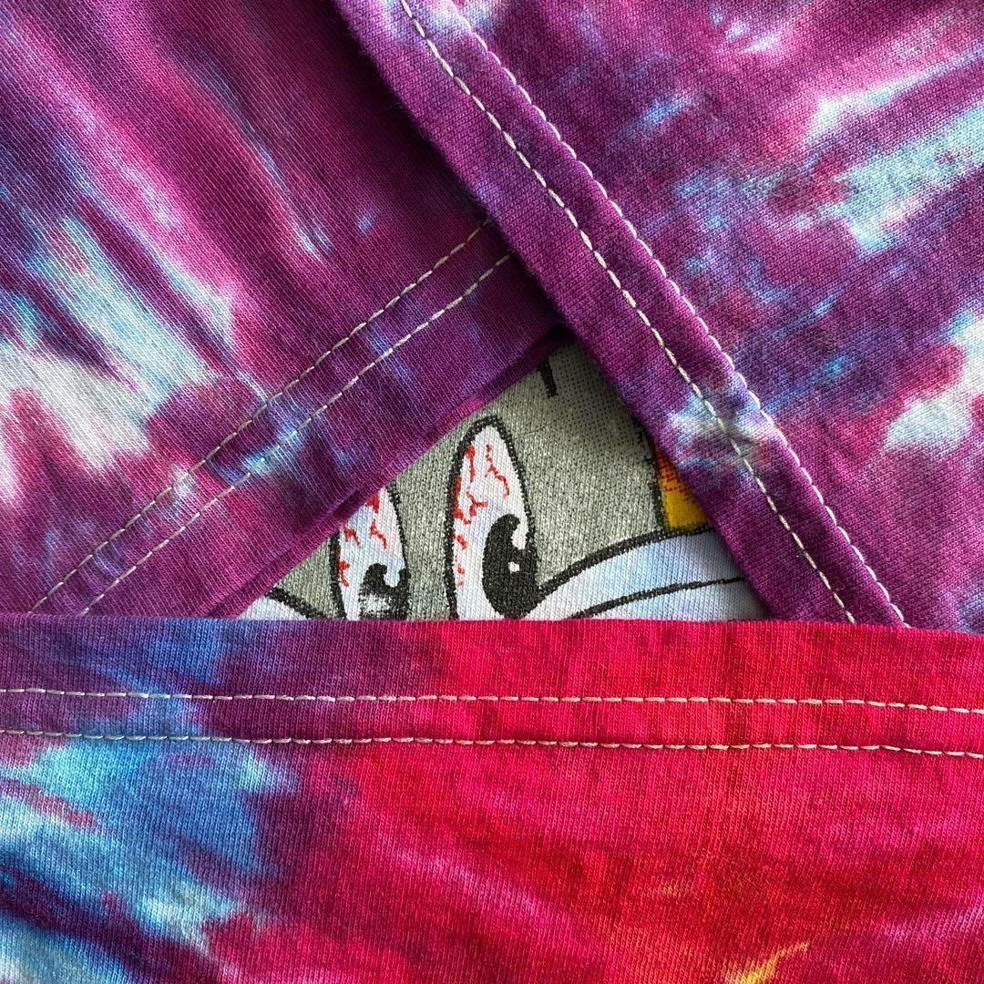 みんなブリブリ 00s Toke up Doc! タイダイ Tシャツ
