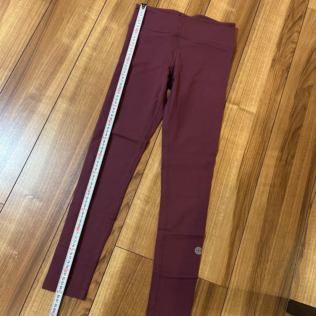 [Micca] easyoga ヨガパンツ ワインレッド サイズ4