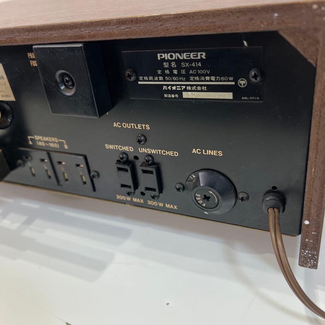 アンプ PIONEER STEREO RECEIVER MODEL SX-414