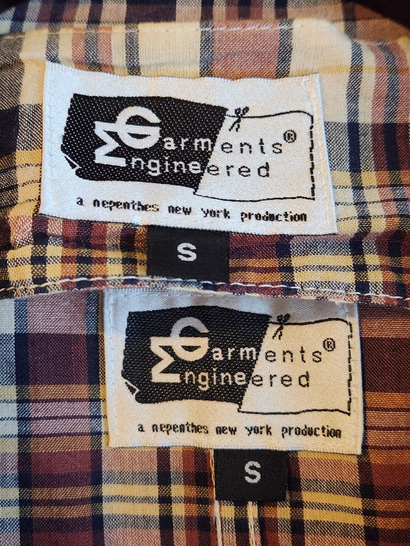 ENGINEERED GARMENTS エンジニアードガーメンツ 2ピース