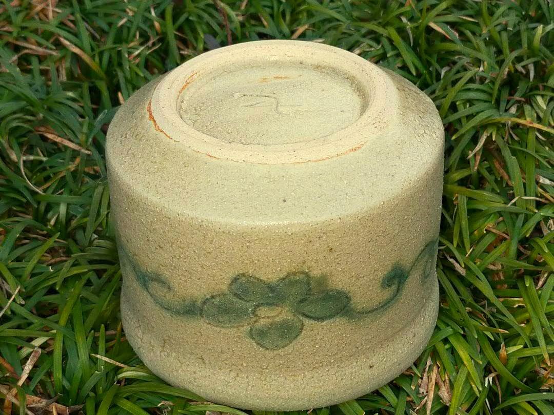♥黄瀬戸　茶碗　在銘「セ」　骨董品