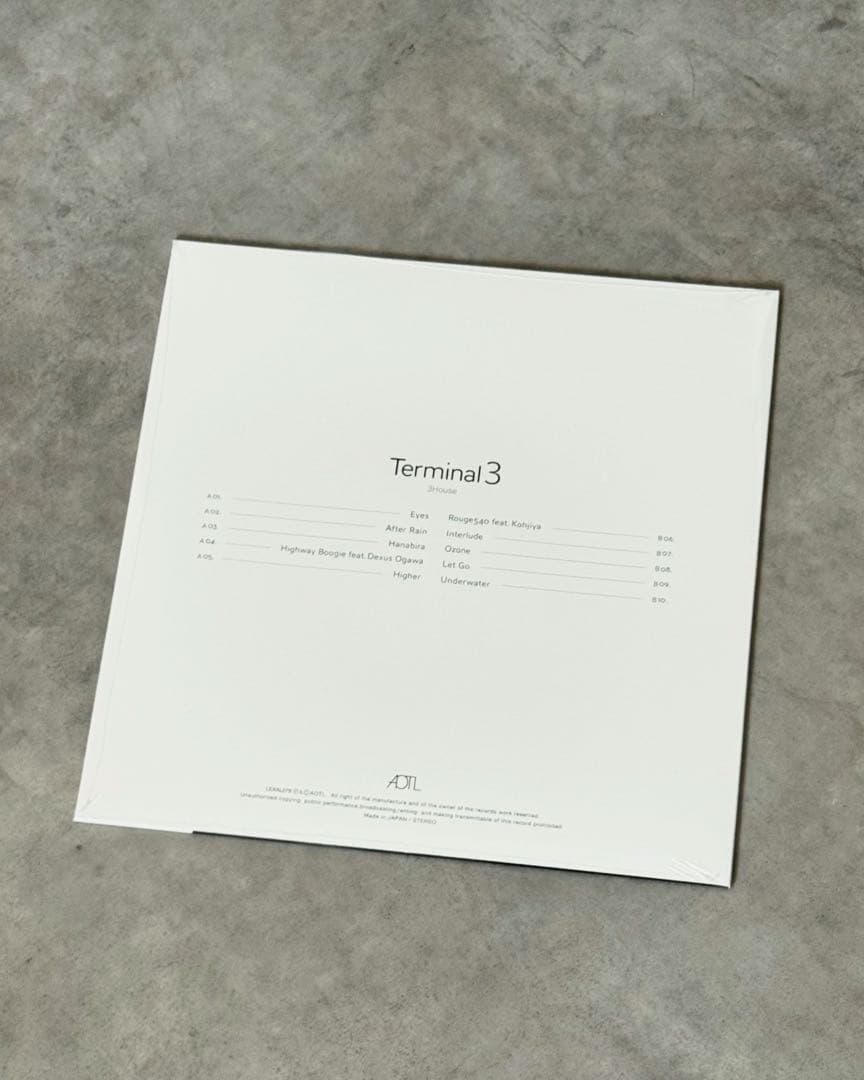 へ*ー様 3House Terminal 3 レコード