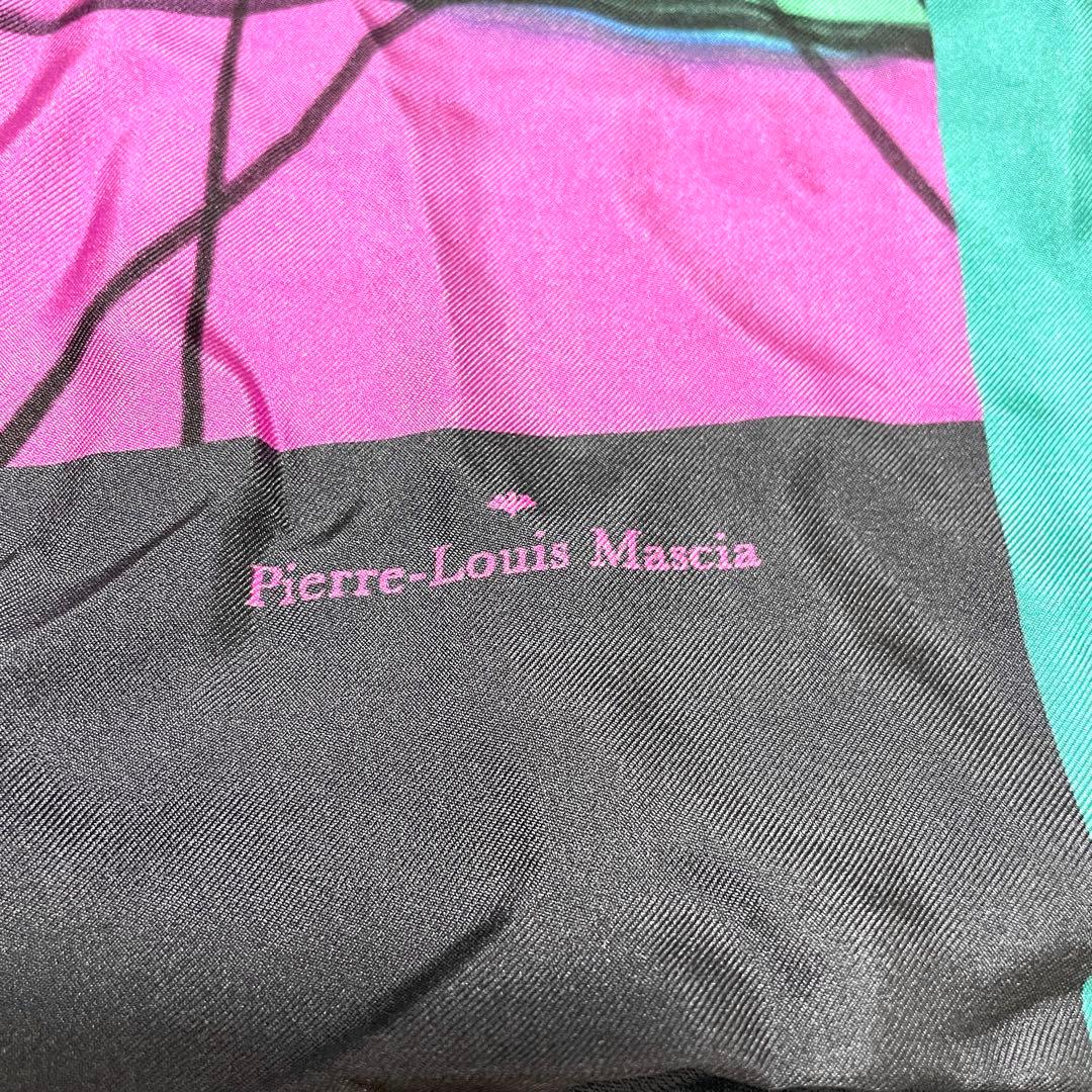 Pierre-Louis Mascia イタリア　シルクカシミヤ混　大判ストール