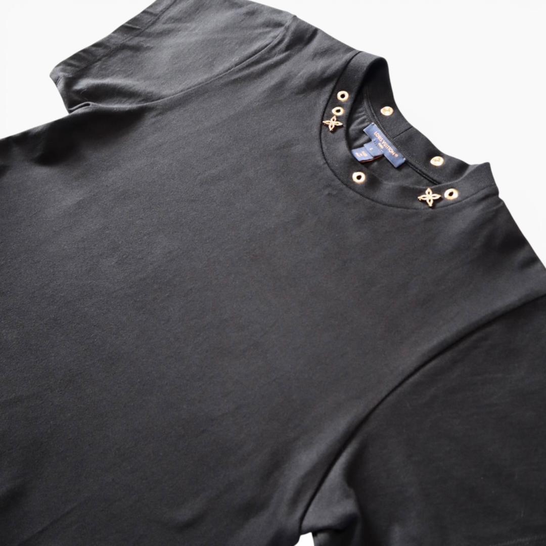 LOUIS VUITTON サイドストラップTシャツワンピース ブラック