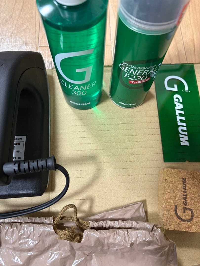 スノーボード メンテナンスセット GALLIUM｜アイロン動作確認済｜即使用可