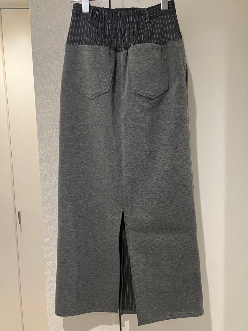 BONBOM×Ameri BONDING PENCIL SKIRT