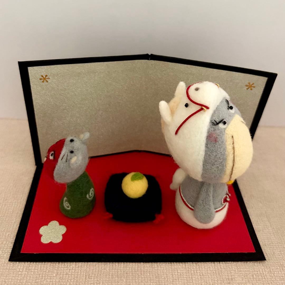 Miyu ハシビロコウ馬•龍被り物、猫虎被り物、獅子舞、柚子さぶとん