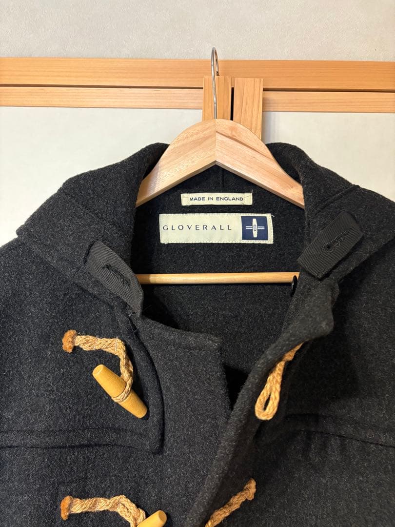 美品　GLOVERALL グローバーオール　チャコール　ダッフルコート　L〜XL