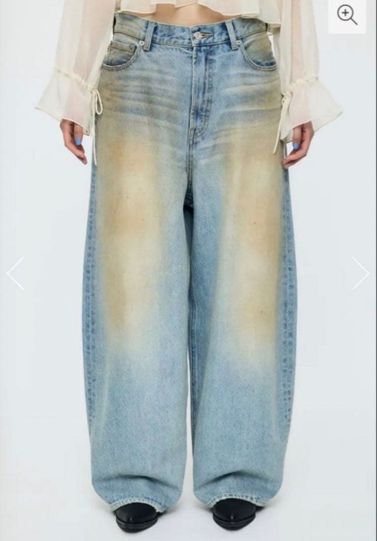 メ*ル様 MOUSSY DIRTY COCOON バギー 1