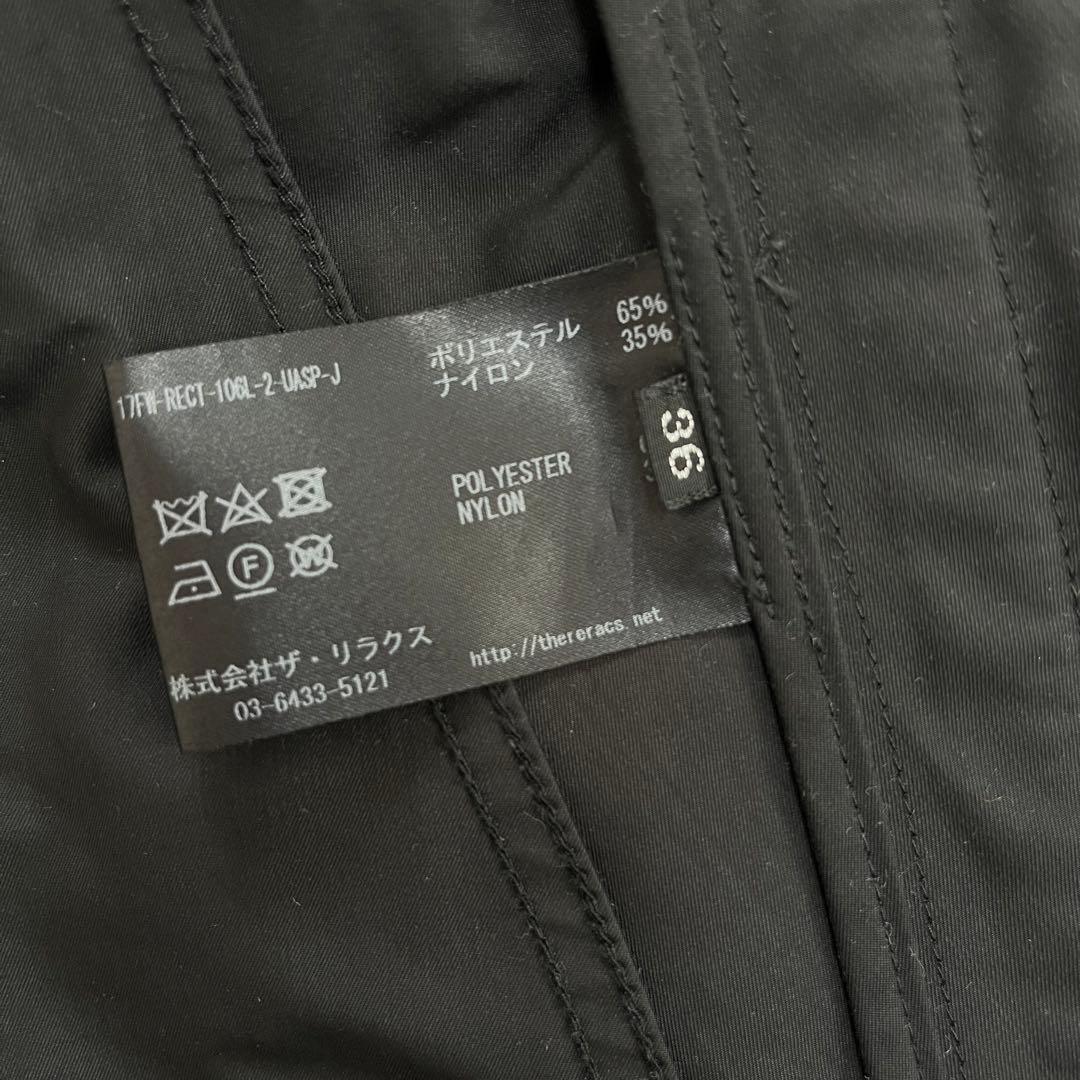 THE RERACS ザリラクスモッズコート 36 アローズ別注　黒