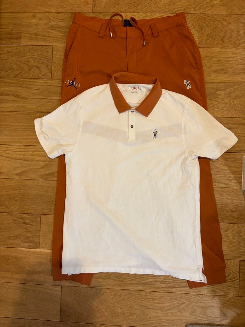 希少品JORDAN×EASTSIDE GOLF ポロシャツ、パンツセット