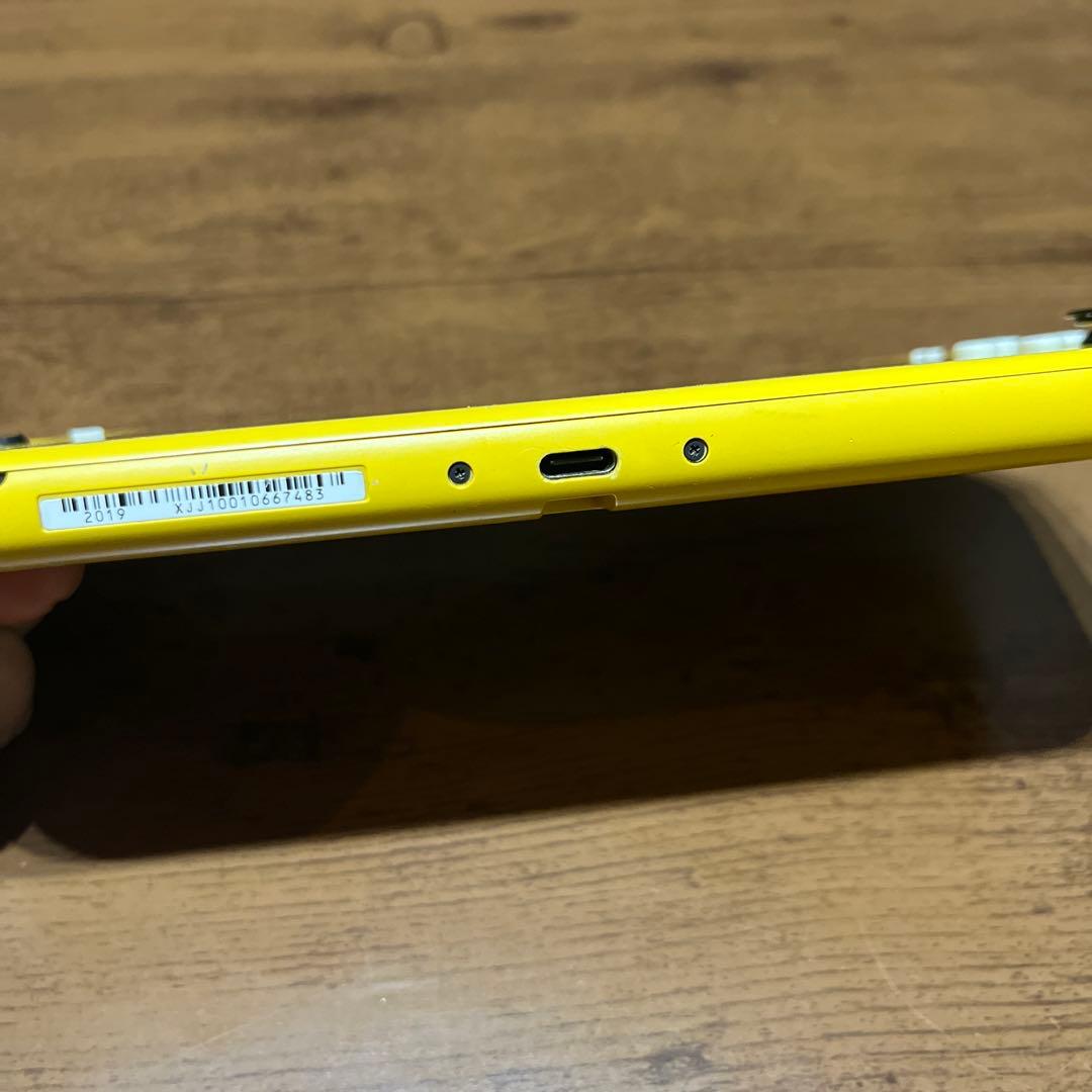 ジャンク品　Nintendo Switch Lite イエロー