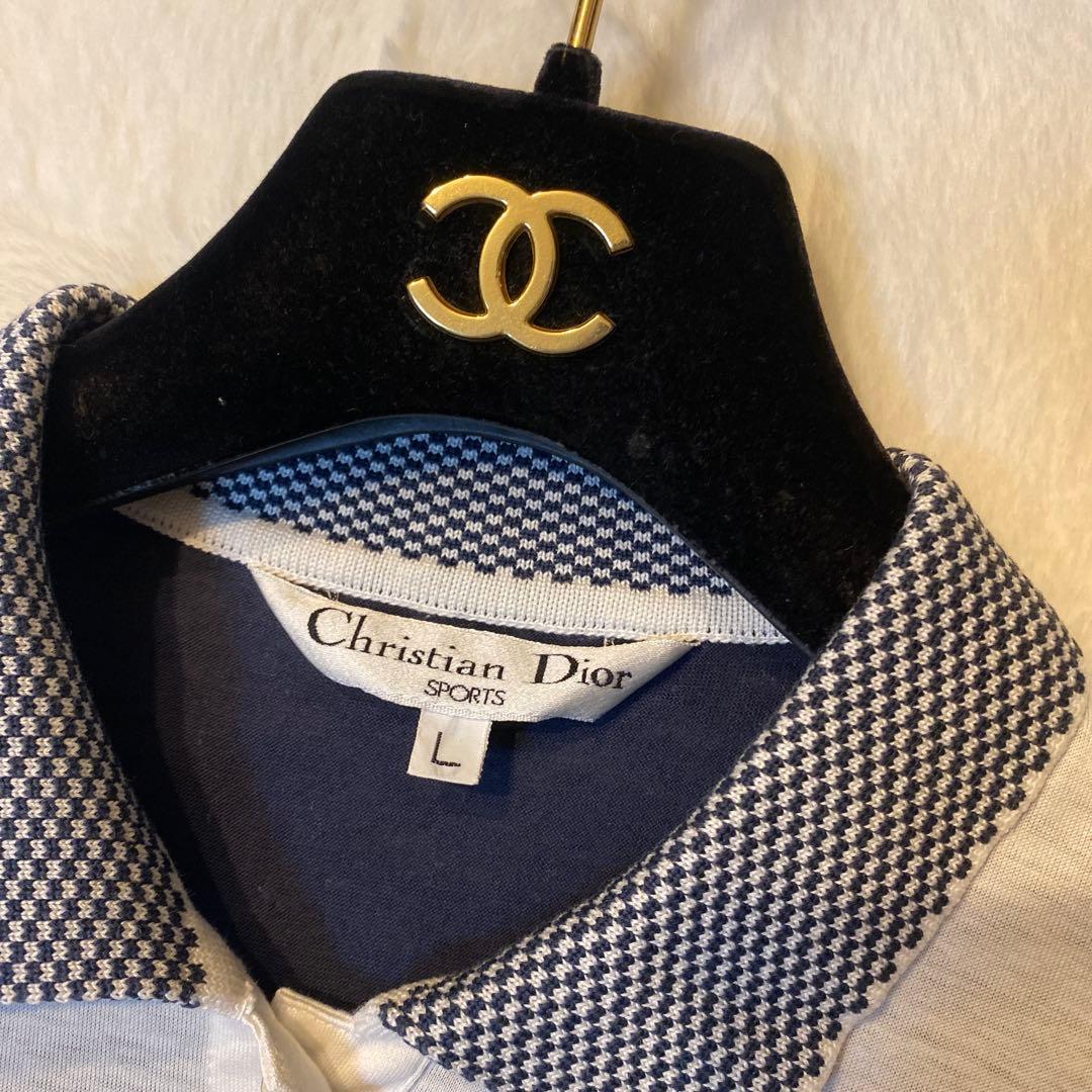 Christian Dior スポーツ シャツ ポロシャツ ロゴバックプリント