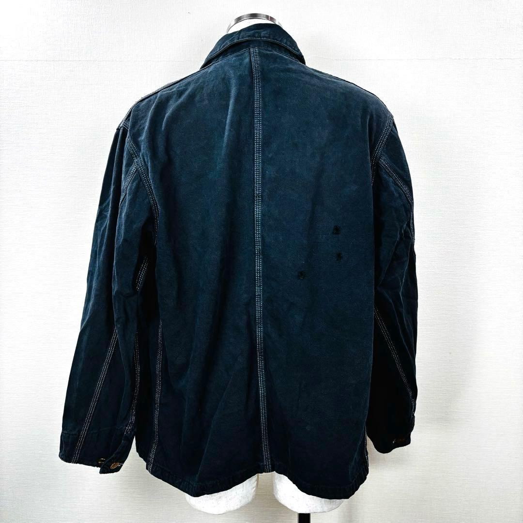 カーハート デニムカバーオール 46 古着 定番