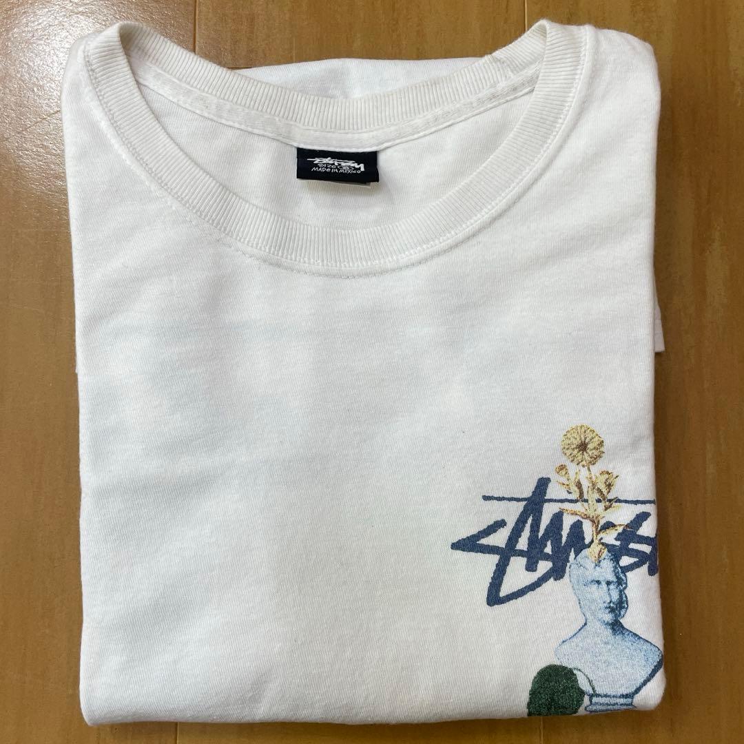 stussyステューシー グラフィックTシャツ ホワイト サイズS