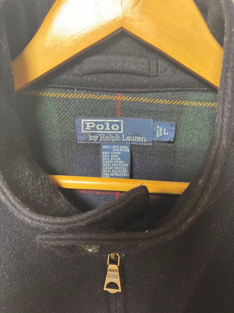 Polo Ralph Lauren 90s ウール ハリントンジャケット G9