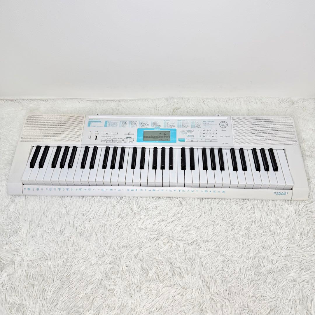 CASIO LK-128 光ナビゲーションキーボード 61鍵 キーボード