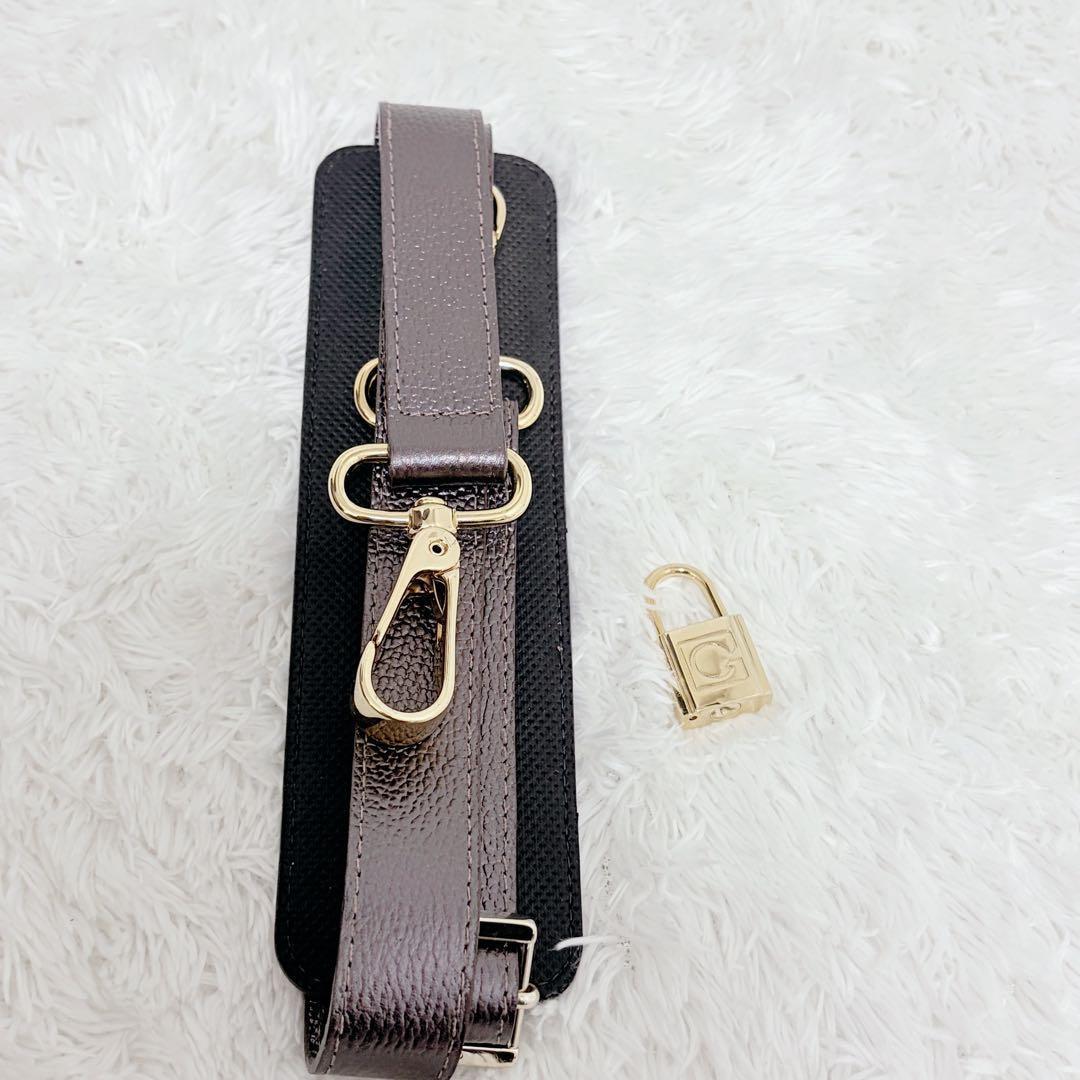 GHERARDINI ボストンバッグ 大容量 2WAY パープル カデナ 鍵付き