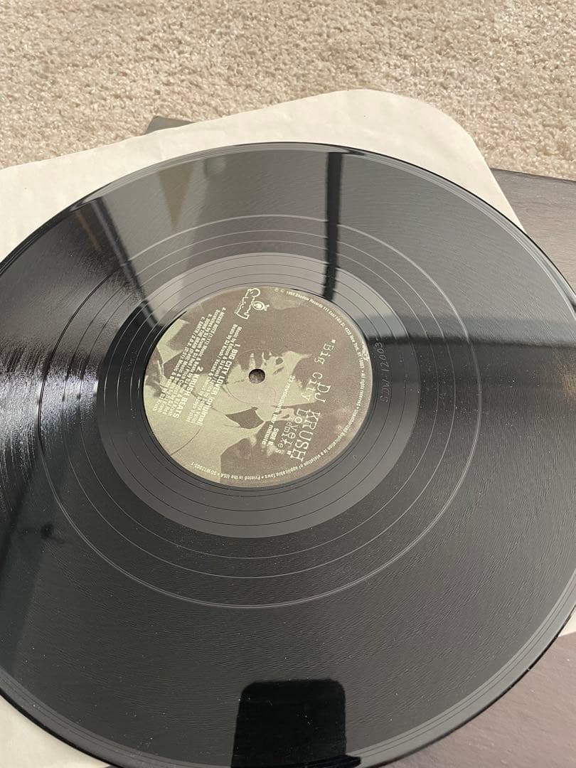 DJ KRUSH Big City Lover レコード