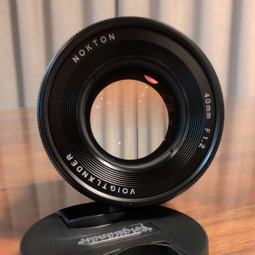 【美品】NOKTON 40mm F1.2 Zマウント（フード、箱あり）