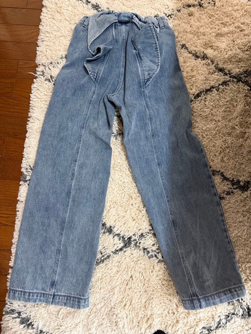 RESEXXY バックリボンデニムパンツ