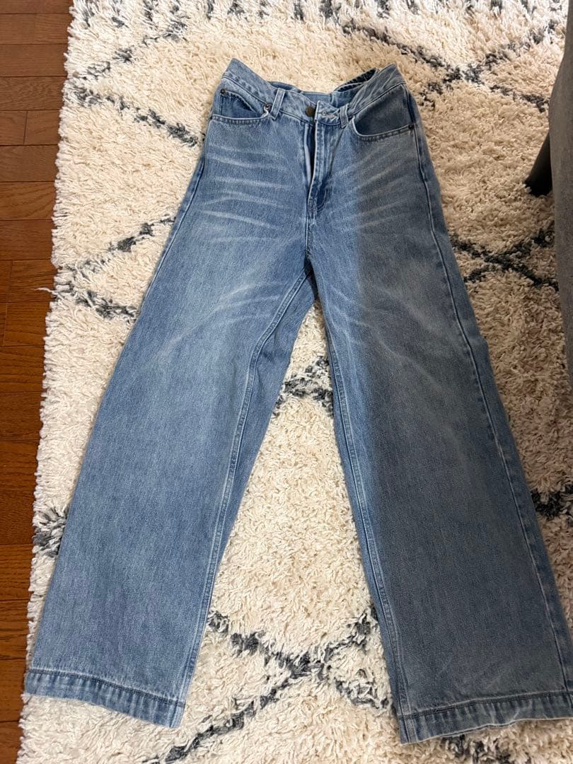 RESEXXY バックリボンデニムパンツ