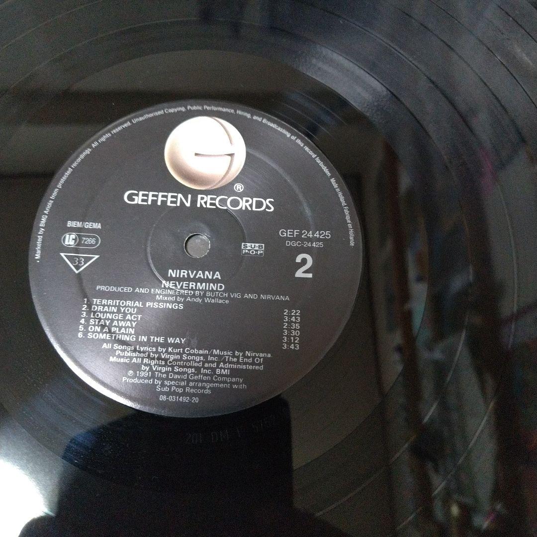 ニルヴァーナ Nirvana「 Nevermind」/LP レコード