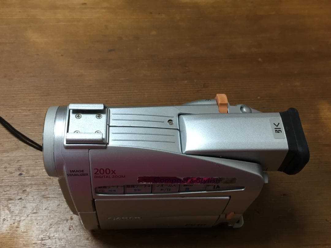 美品 撮影再生ダビングOK　Canon　DM-FV10　付属品あり　液晶綺麗